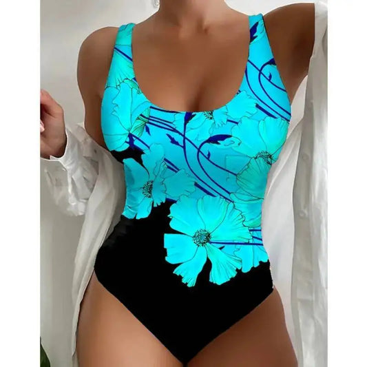 Printed Plus Size Swimwear