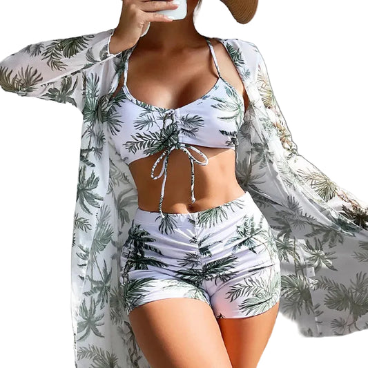 Floral Push Up Tankini