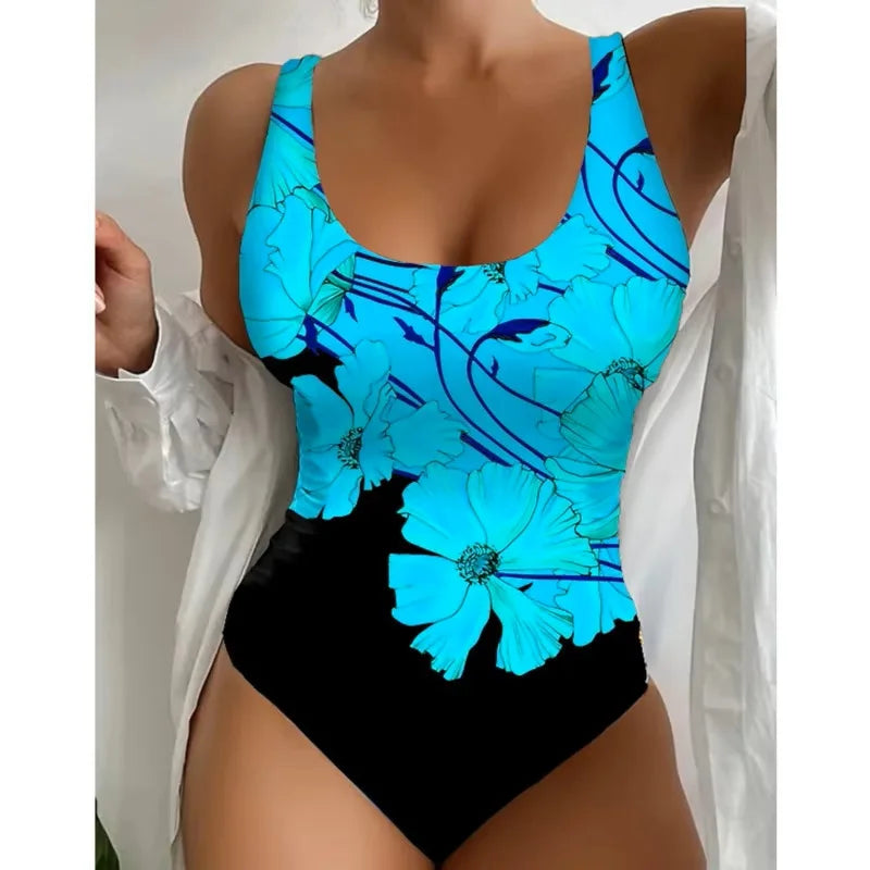 Floral Push Up One Piece